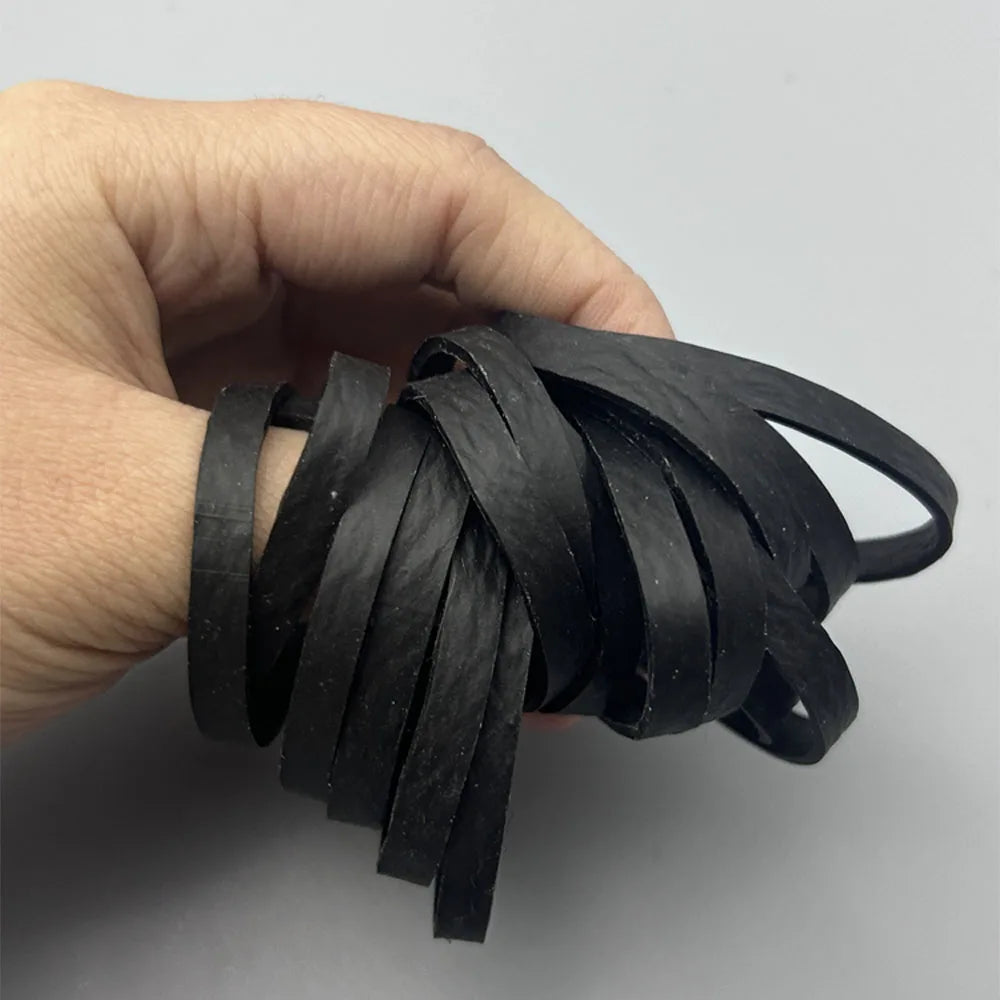 Big Black Rubber Bands Strong Ring Stretchable Sturdy Elastic Band