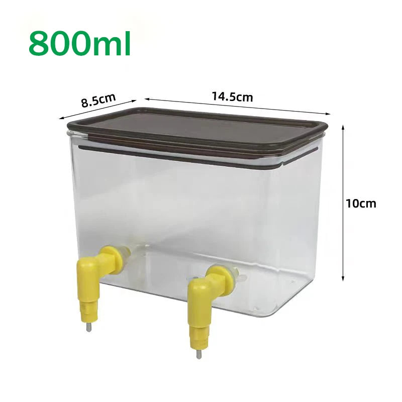 Fully Automatic Needle Water Dispenser Lubing Quail Chick Double