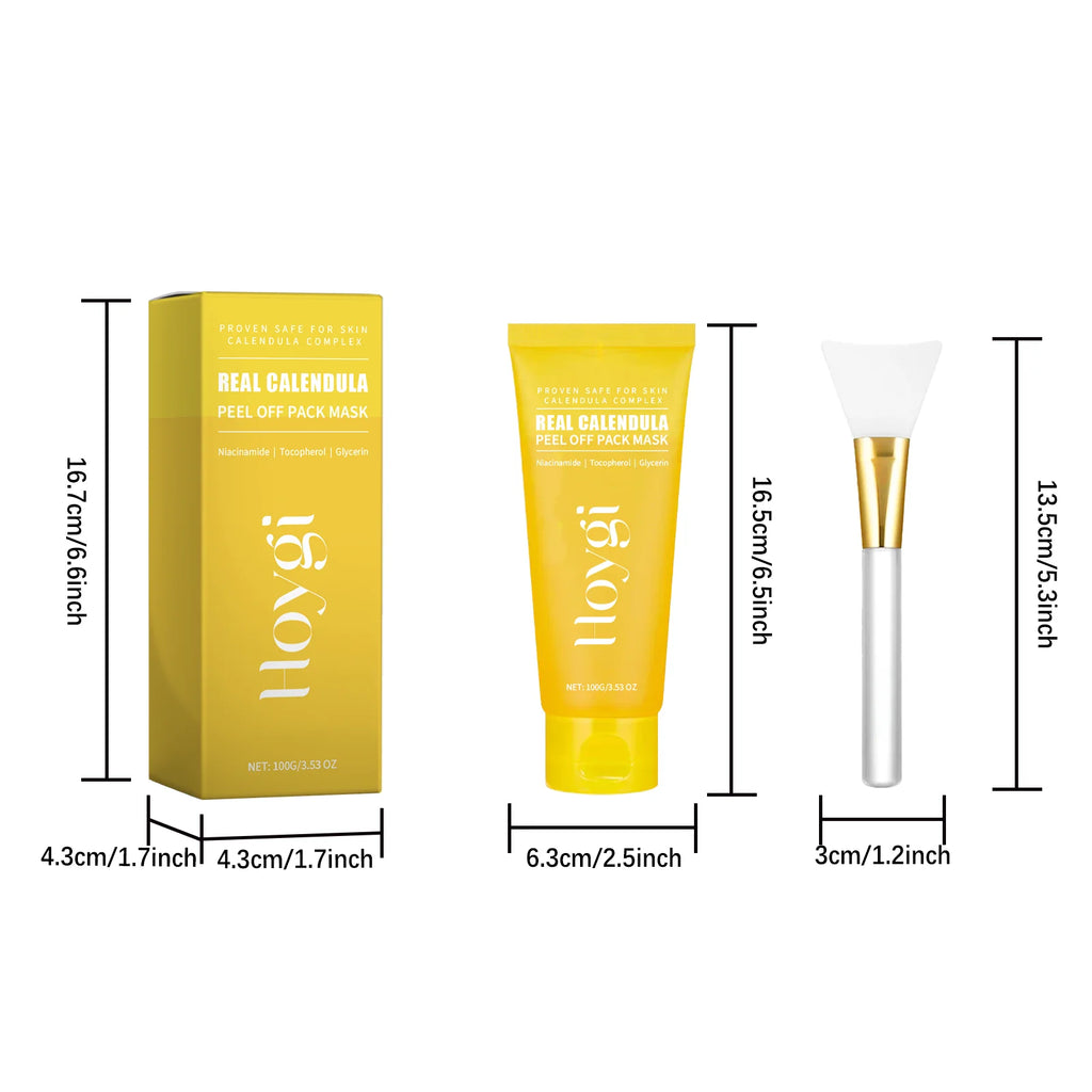 Calendula Peel-Off Mask – Blackheads, Pores & Dark Spots Peel-Off Face Mask Zpaxo