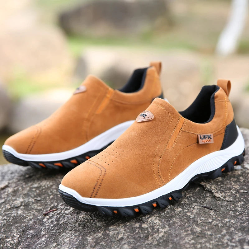 Daddy Shoes Spring Autumn Middle-aged Elderly Walking Comfortable Zpaxo