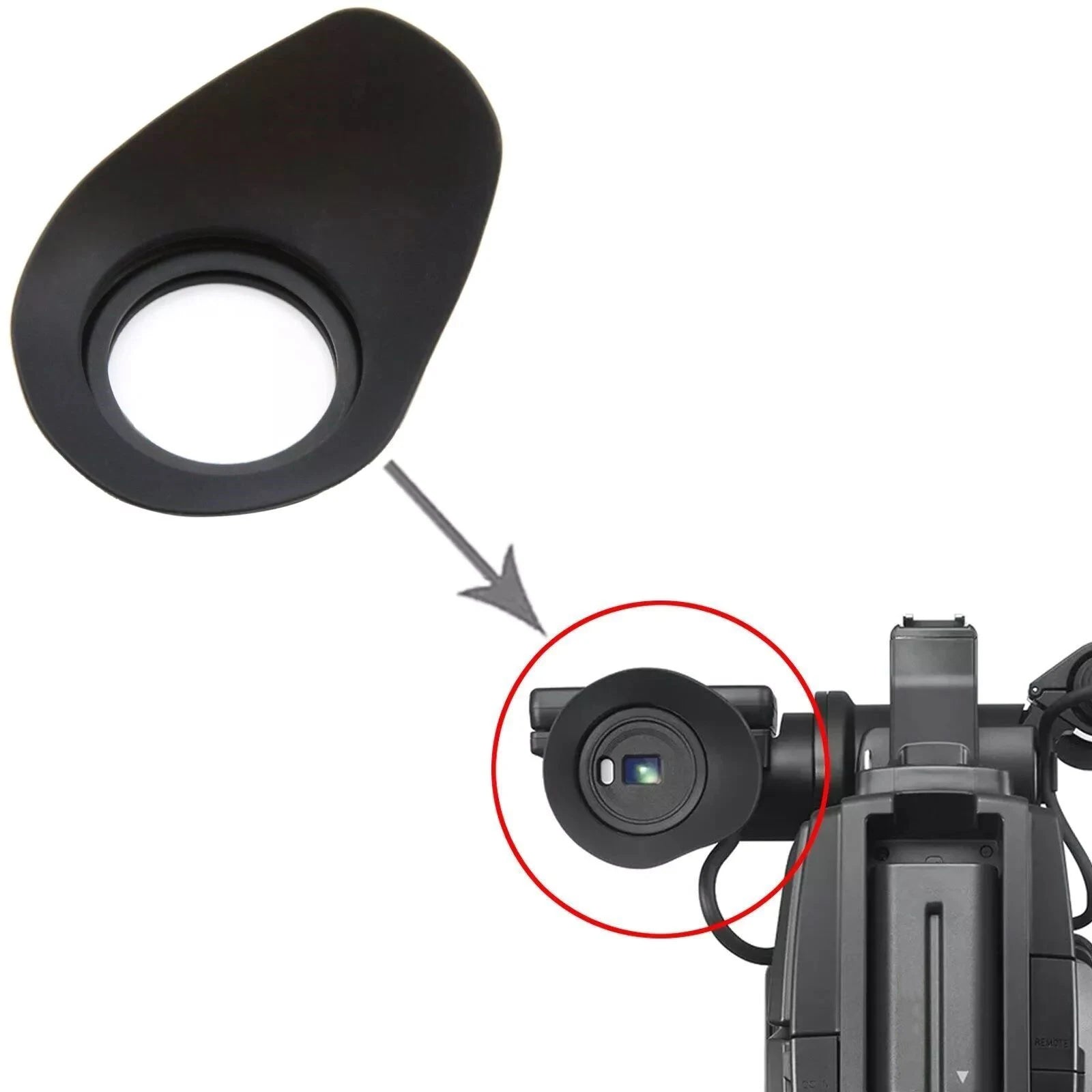 Camera Rubber Viewfinder Eyepiece Eyecup Eyeshade Replacement Parts