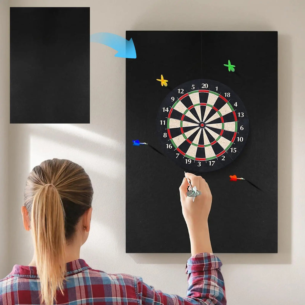 Dart Board Wall Protector Backing Mat Removable Cork Shield Dartboard