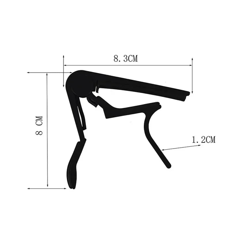 Aluminium Alloy Guitar Capo – Quick-Change Acoustic & Electric