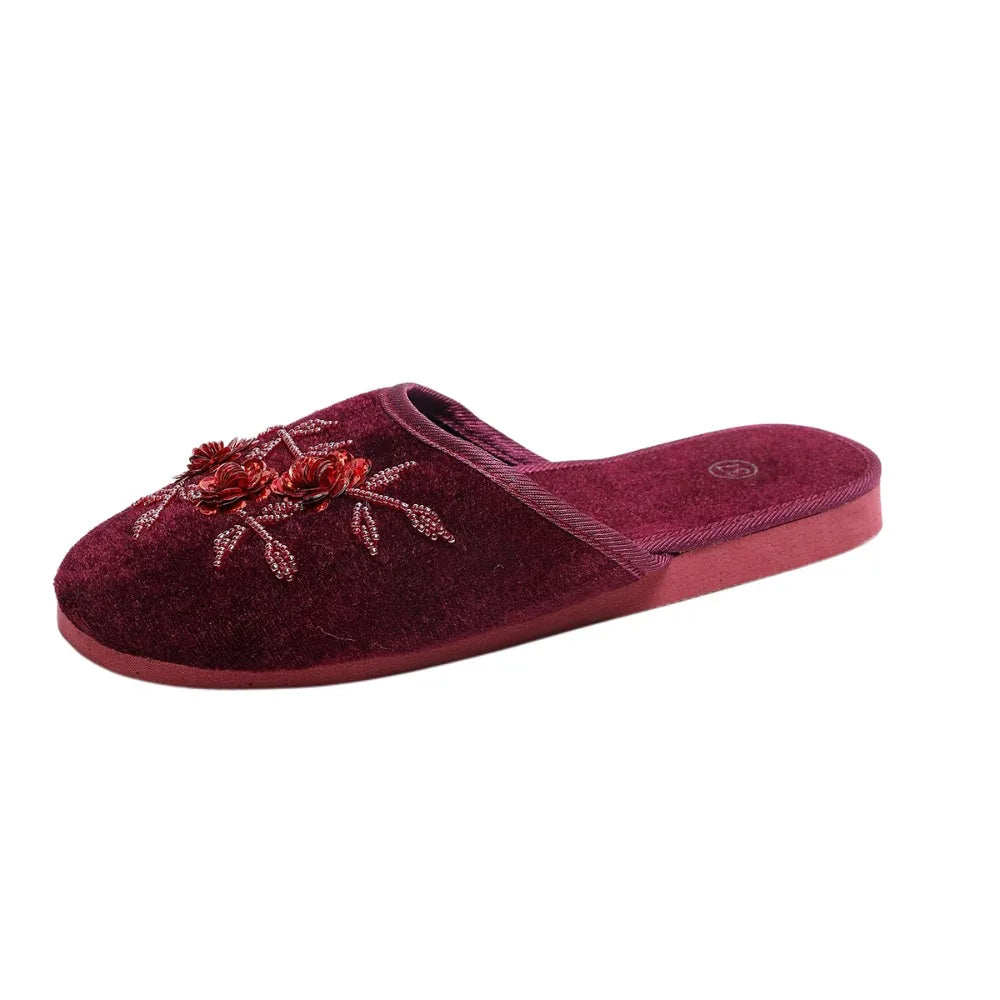 Women's Round Headed Slippers 2026 Vintage Home Flat Casual Sandals