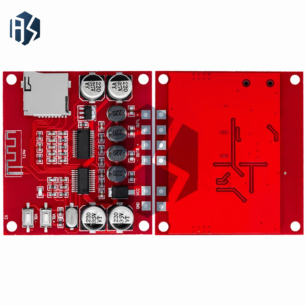 XH-A233 15W X 2 Bluetooth 4 Digital Power Amplifier Board Stereo Zpaxo