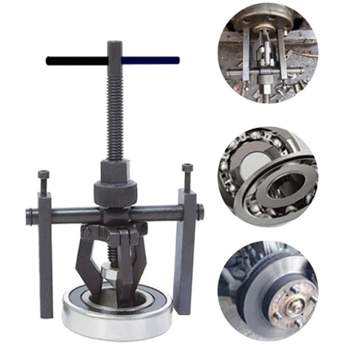 3-Jaw Inner Bearing Puller Extractor Kit – Car & Motorcycle
