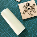 Nylon Stick for Hammering Leather Cutting Die Punching Die Punch Rod Leather Wooden Template DIY Handicraft Tools Zpaxo Default Title