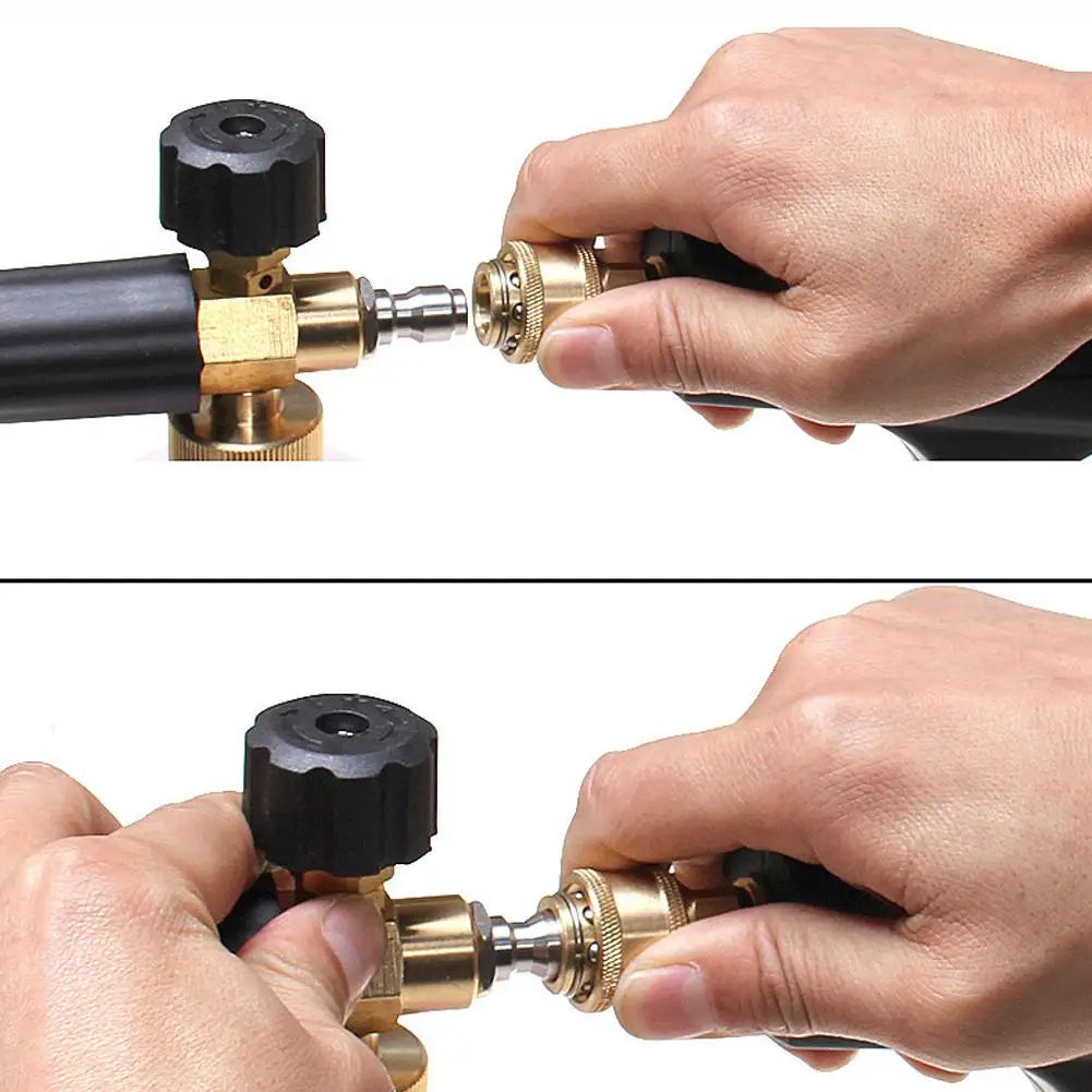 Snow Foam Cannon 1/4" Quick Connect | Car Wash Pressure Washer Gun Snow Foam Cannon Zpaxo