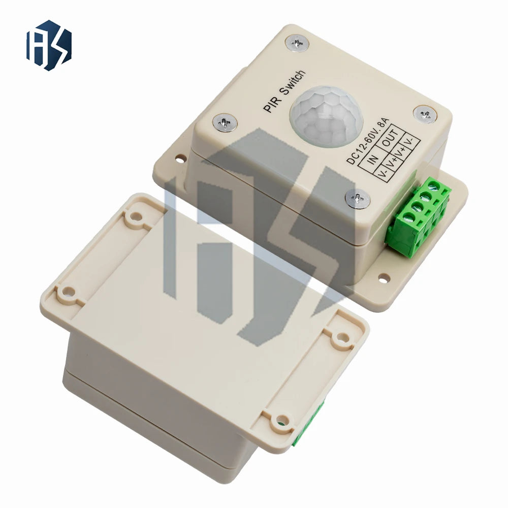 Infrared Motion Sensor LED Module 12-24V DC Adjustable Delay Smart Zpaxo