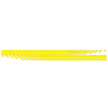PVC Car Body Side Decal Universal Cool Door Stripe Temperature Zpaxo Yellow