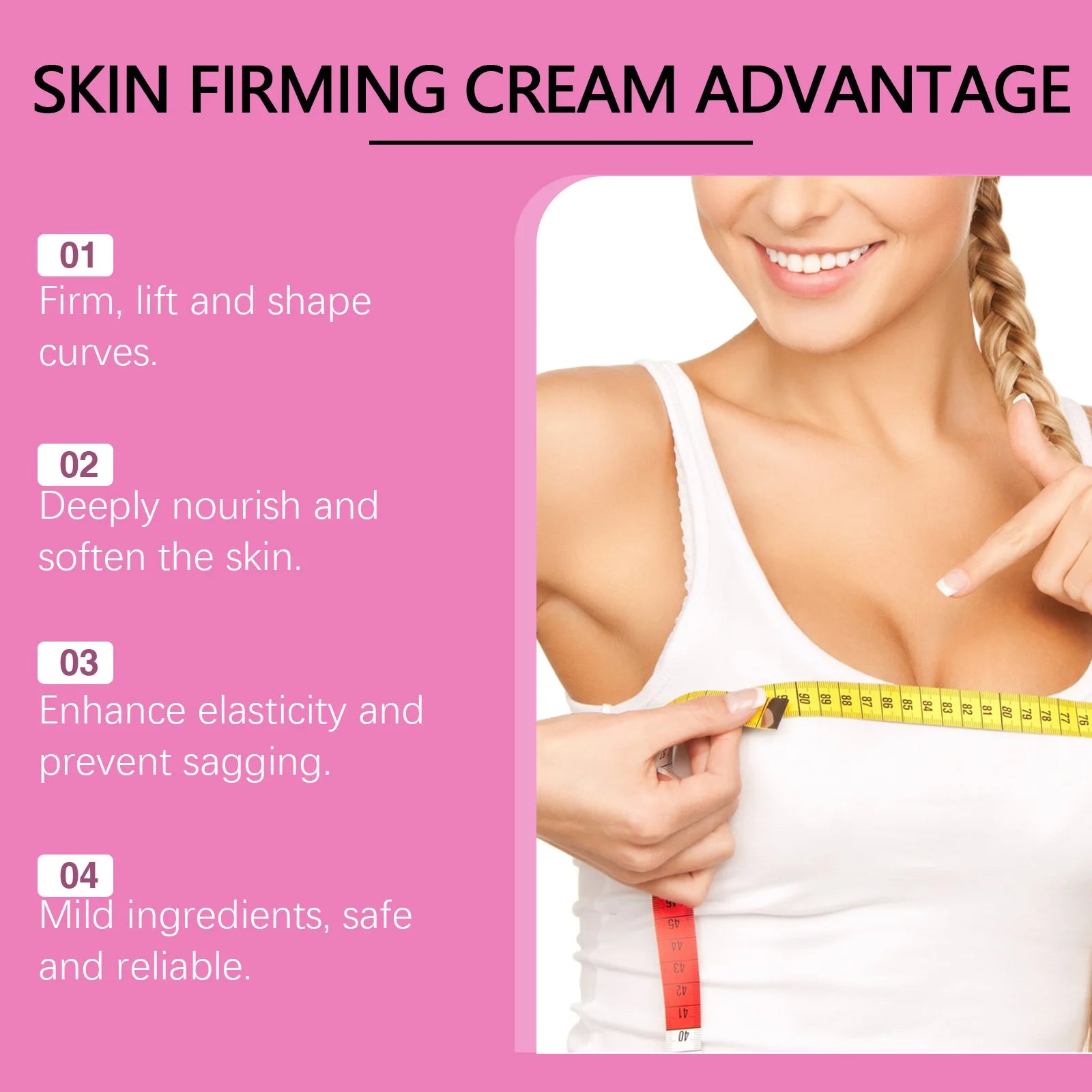 Breast & Hip Firming Cream – Lift, Contour & Moisturize Body Firming Cream Zpaxo