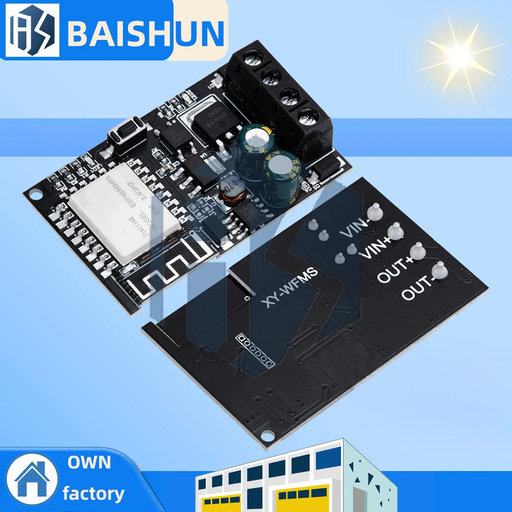 Sinilink ESP-12F Wifi Module 5V-36V Smart Home Remote Controller Zpaxo