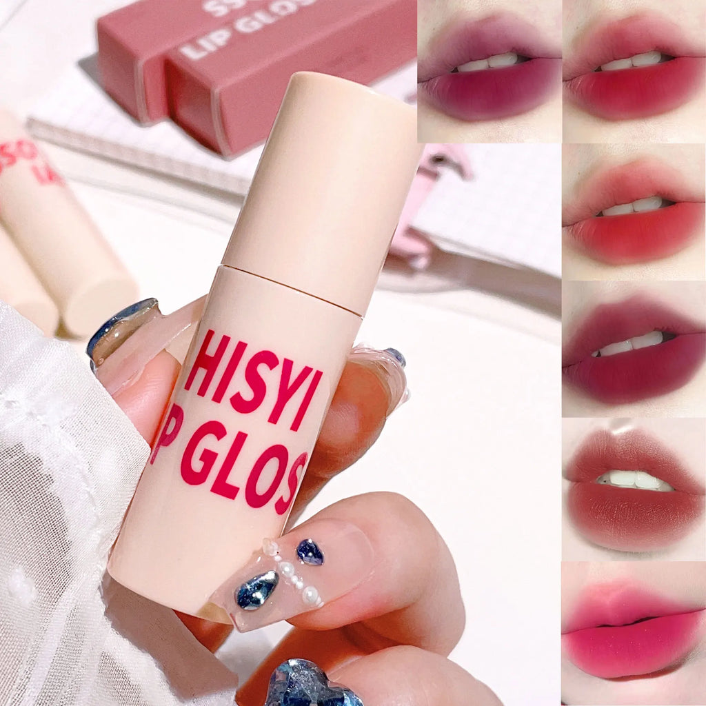 Matted surface lip glaze velvet matte easy to color, waterproof, not easy to fade, no stick to cup lip glaze Zpaxo