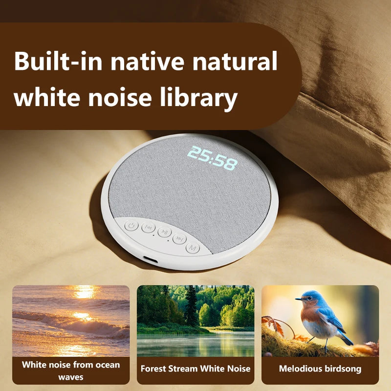 Multi-functional Bluetooth 5 4 Speaker Hifi Sound Sleep White Noise