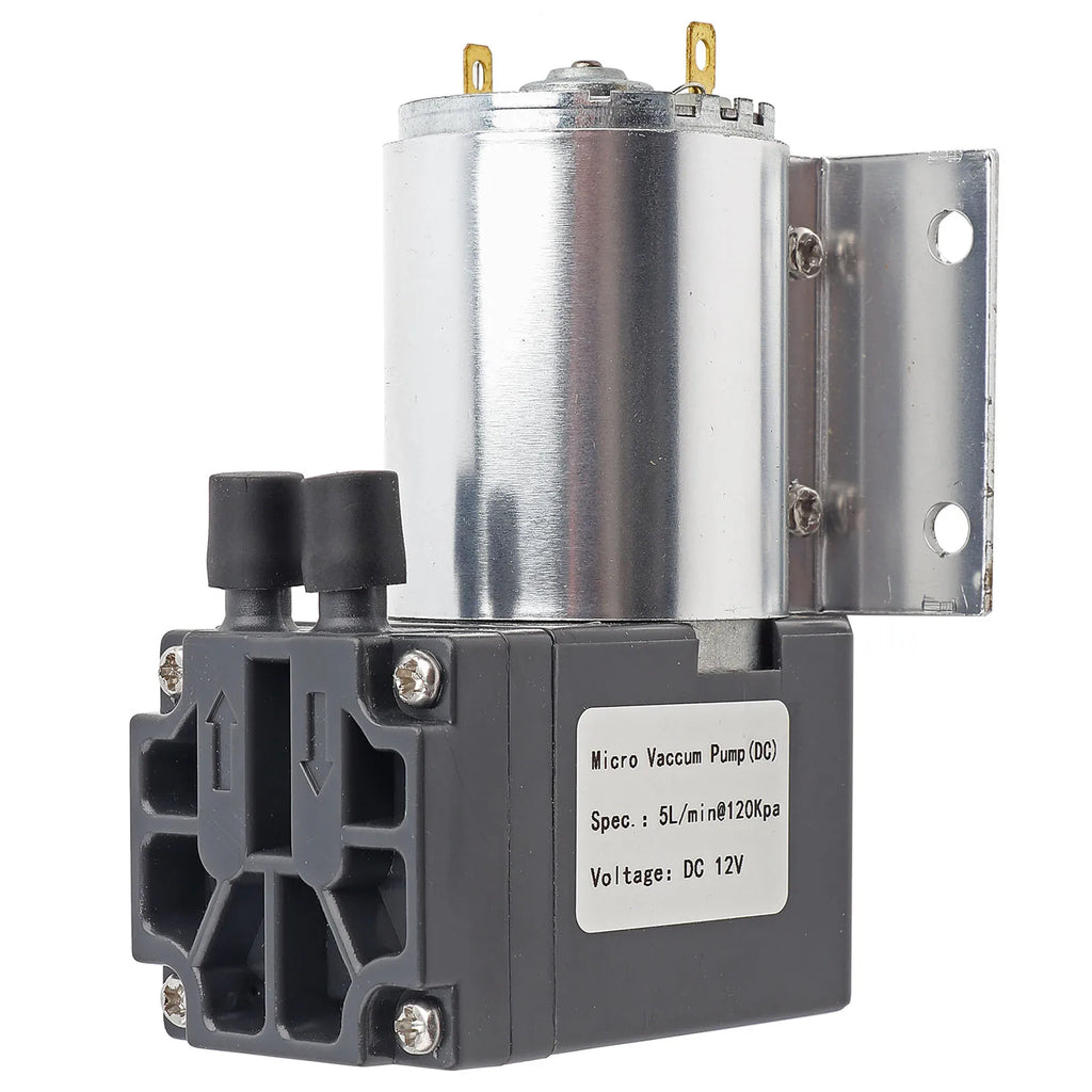 Vacuum Pump Negative Pressure Suction Pump DC 12V 5L/min 120kpa Mini Vacuum Pump Negative Pressure Suction Pumping With Holder Zpaxo