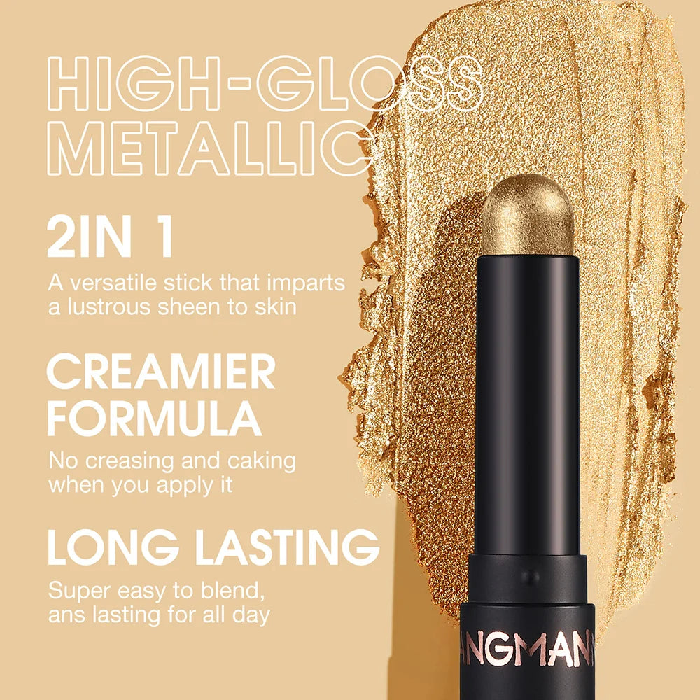 Eyeshadow stick waterproof and not easy to smudge eyeshadow discoloration Zpaxo