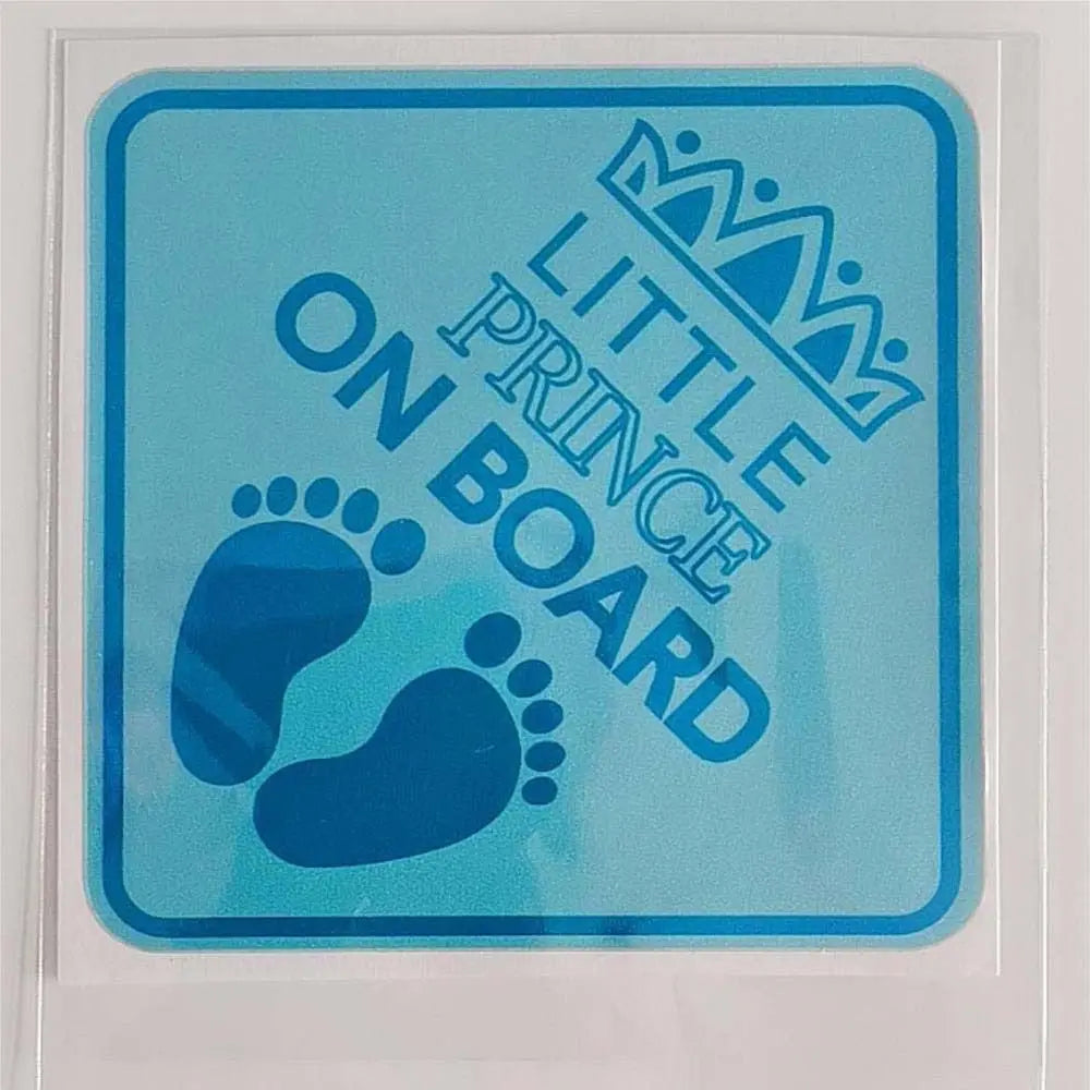 Car Decoration Sticker Baby Board Body Princess Warning Driver Zpaxo