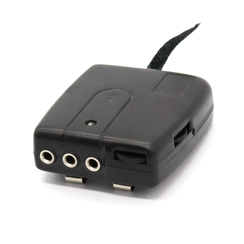 Black Plastic Motorcycle Intercom Host Headphones Helmet Wired Walkie