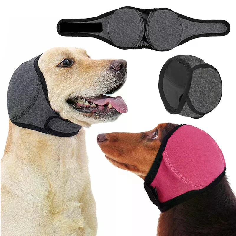 2026 Dog Ear Muffs Thickened Noise Bath Waterproof Protection Elastic Zpaxo