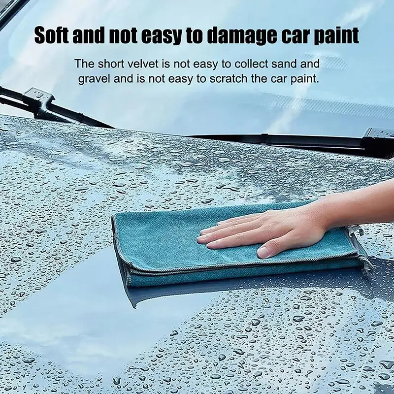 Microfiber Car Drying Towel – Absorbent, Lint & Scratch Free