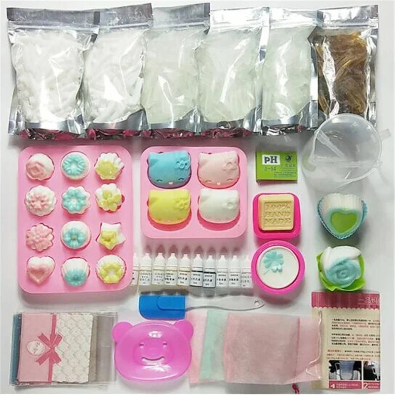 Glycerin Soap Base Clear/White Melt & Pour Vegan 250g DIY Melt & Pour Soap Base Zpaxo