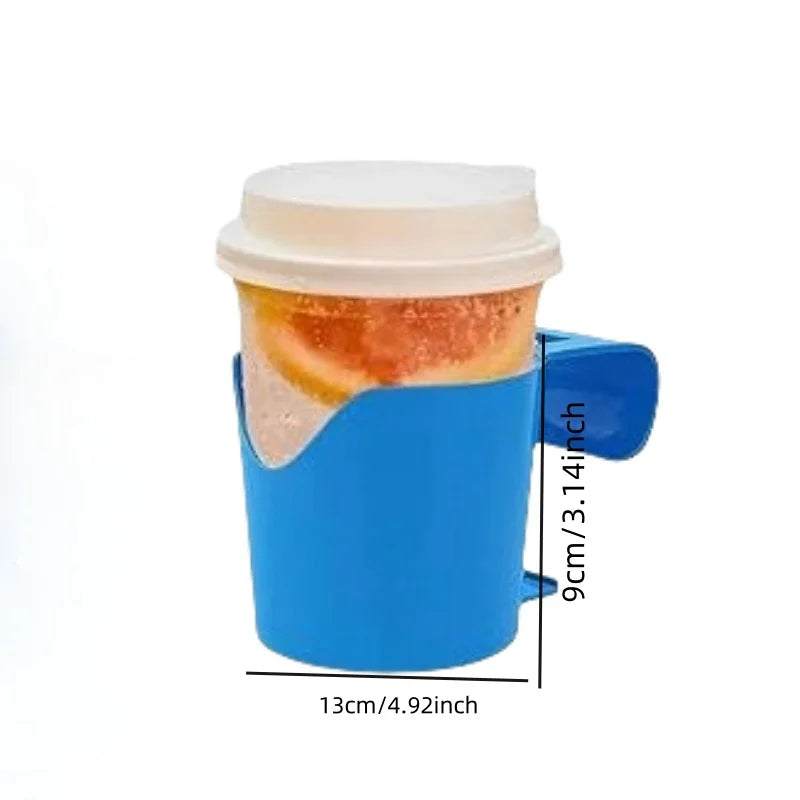 Poolside Cup Holder, Poolside Storage Rack, Poolside Cup Stand, Beverage and Beer Cup Holder by the Pool Zpaxo