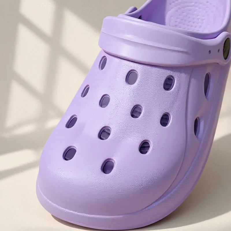 Women Clogs Summer Female Sandals Thick Bottom Home Slides Soft EVA