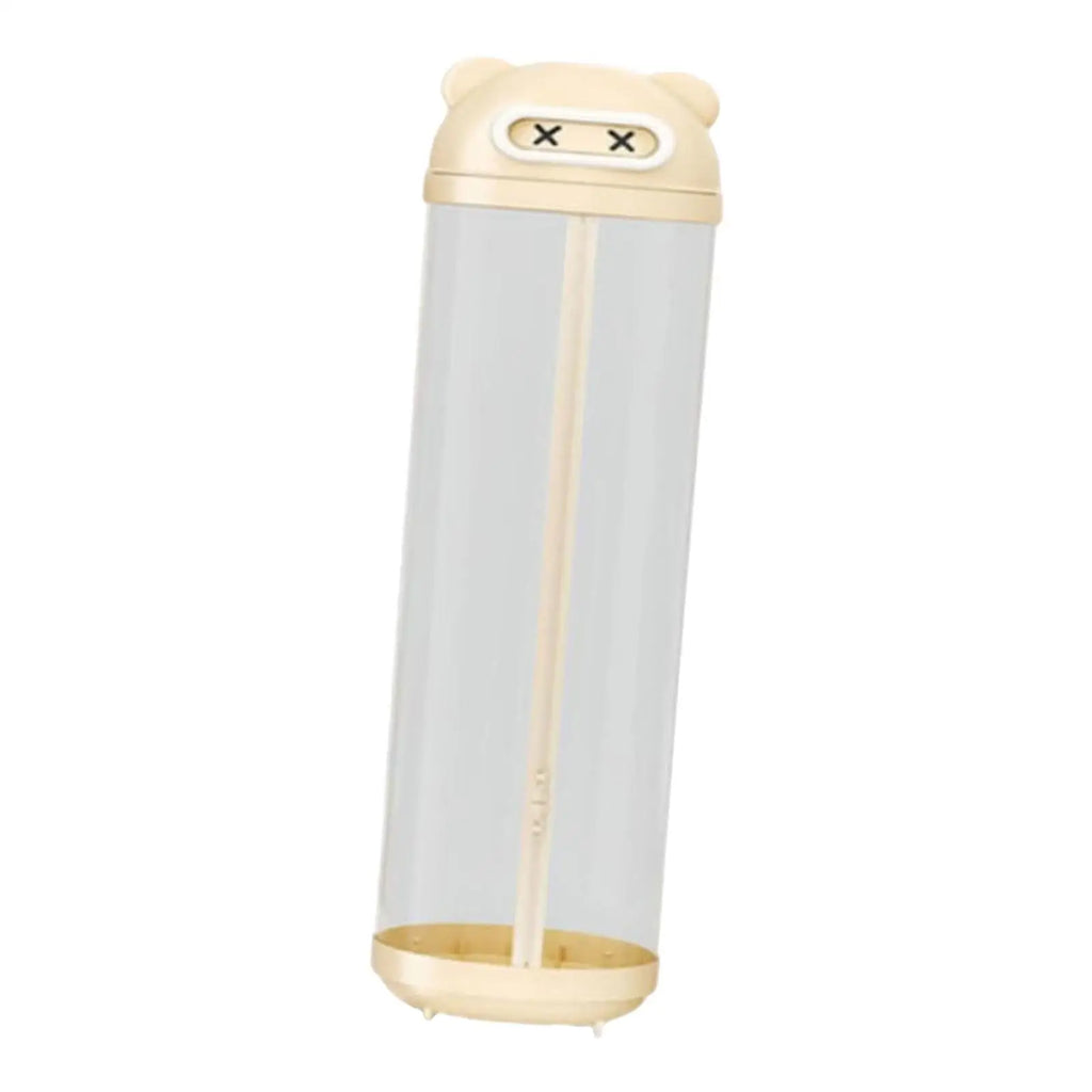 Large Stuffed Animal Storage Tube – Kids Toy Organizer with Zipper Toy Storage Organizer Zpaxo Beige
