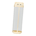 Large Stuffed Animal Storage Tube – Kids Toy Organizer with Zipper Toy Storage Organizer Zpaxo Beige