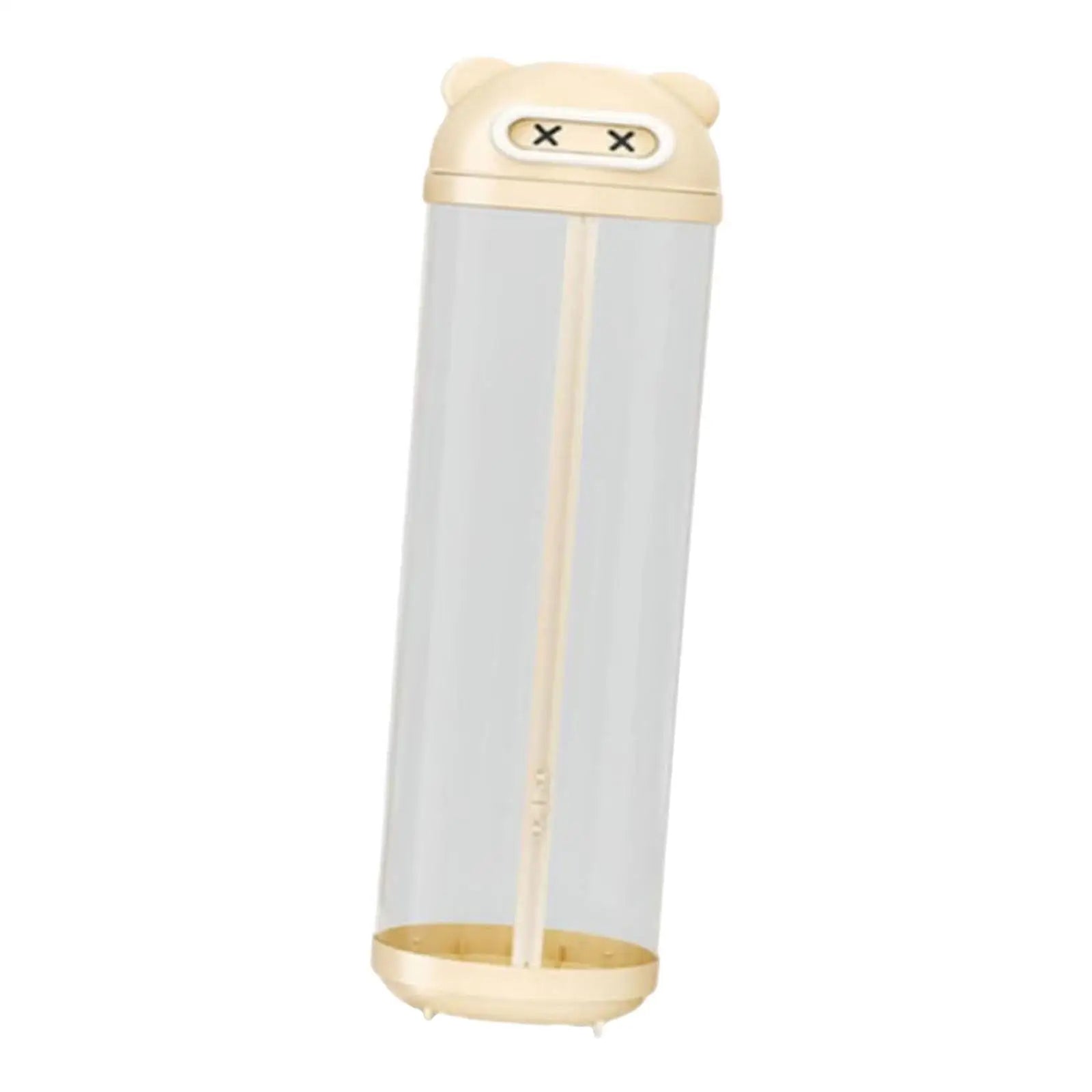 Large Stuffed Animal Storage Tube – Kids Toy Organizer with Zipper Toy Storage Organizer Zpaxo Beige