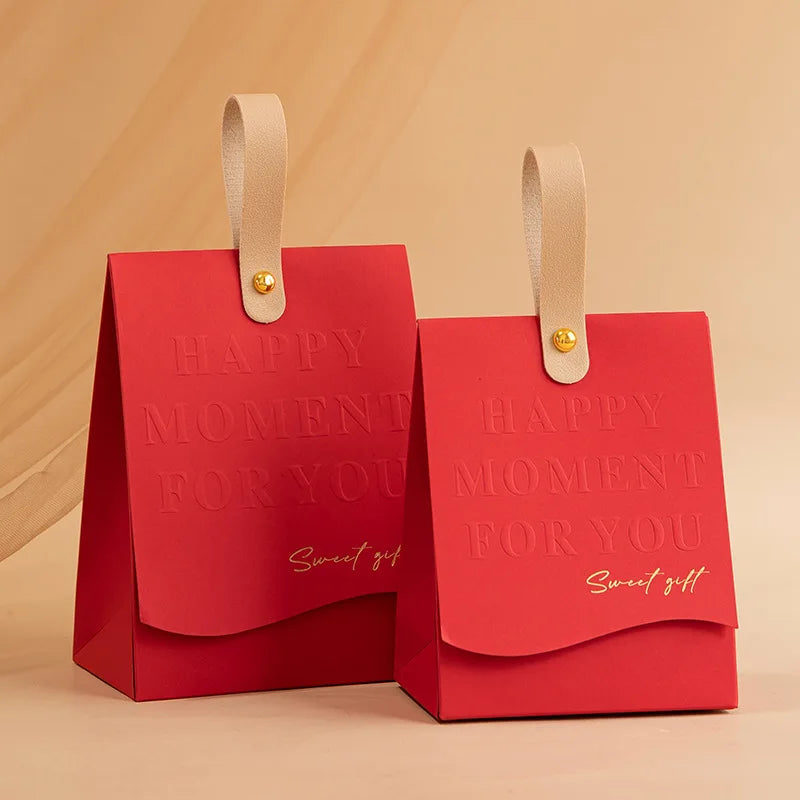 Kraft Paper Wedding Candy Favor Box – Party Gift Box 10×12.5cm