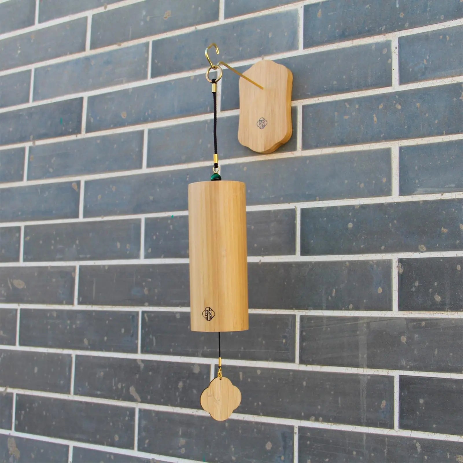 Wind Chime Hanger Wood Stand Plant Holder No-drill Decorative Garden
