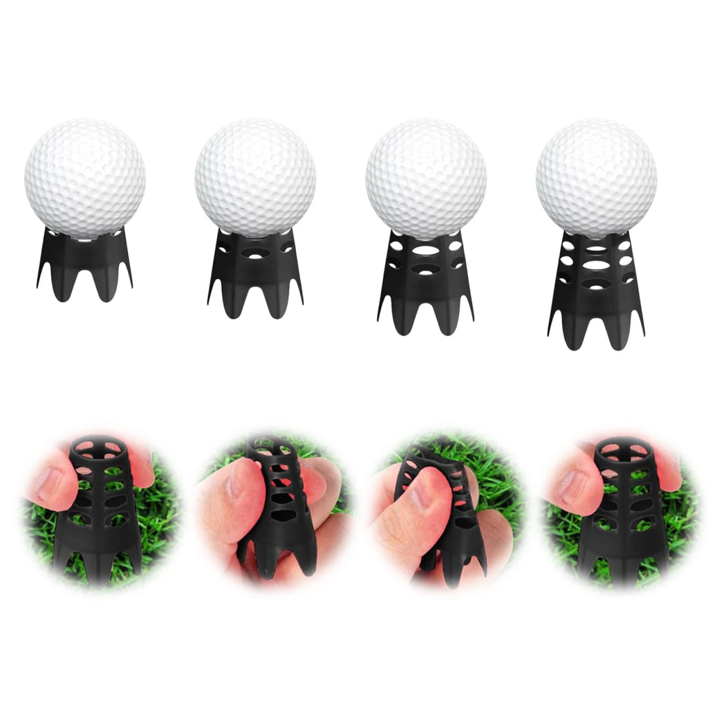 Golf Mat Tee Holder Reusable Portable Tees Height Adjustable Golfs