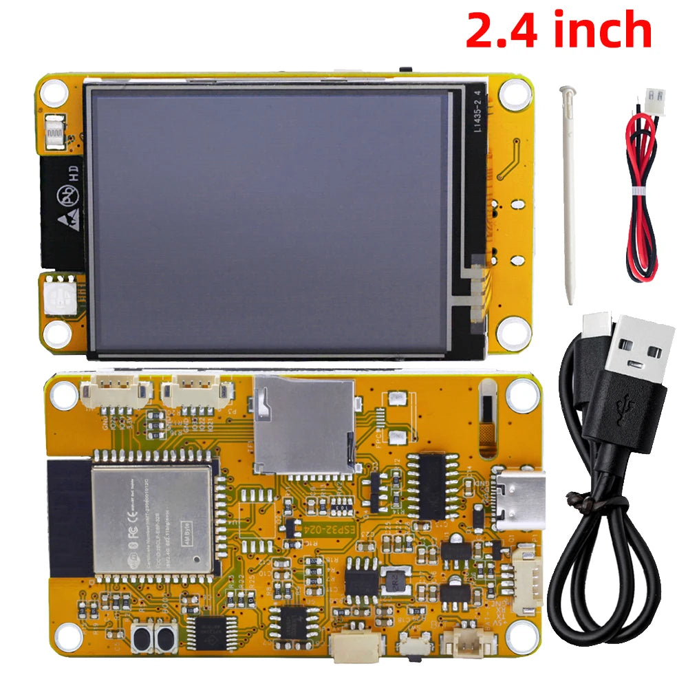 2.4/2.8/3.5 inch TFT with ESP32 TYPE-C WIFI Bluetooth Development Board Screen ST7789 ST7796U With touch for arduino Zpaxo