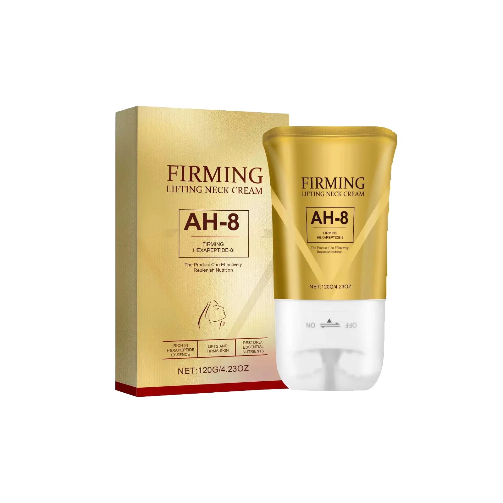 Hoygi AH-8 Firming Neck Cream & Electric Eye Cream Set Anti-Aging Skincare Set Zpaxo Neck Cream