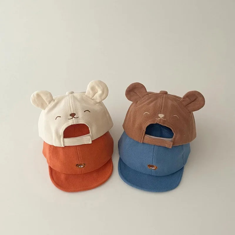 Baby Adjustable Lightweight Casual Baseball Cap Cute Animal Ears