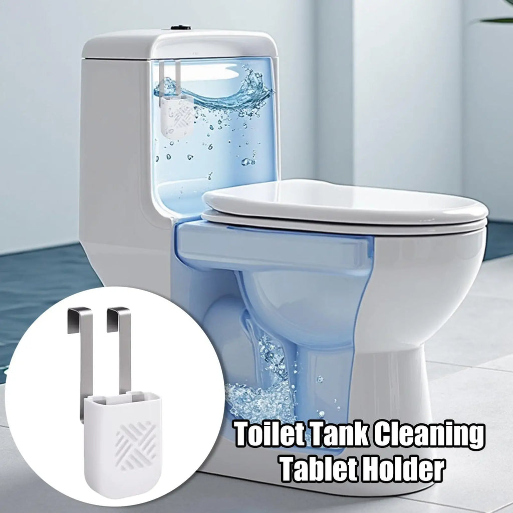 Toilet Tank Tablet Holder Cleaning Bracket Storage Hotel Home
