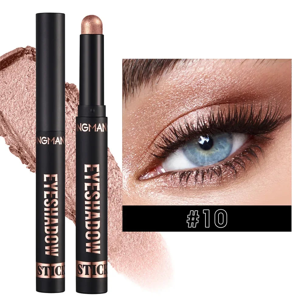 Waterproof Pearlescent Eyeshadow Pencil Stick 8 Colors Lasting Zpaxo 10