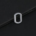 Male Gift Titanium Alloy Keyfobs Pendant Rings Titanium Key Ring Car Keychain Super Lightweight Keychains Titanium Key Buckle Zpaxo 10MM