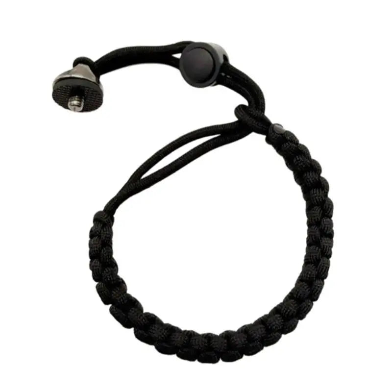 Universal Anti Loss Wrist Strap Cameras Gimbals 1 Screw Thread Nylon Zpaxo Black Color CN