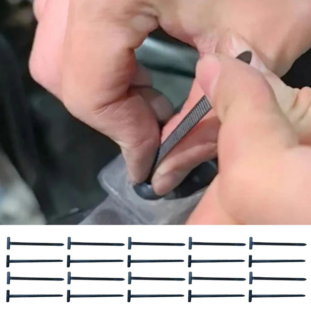 Self-locking Nylon Universal Cable Tie Buckle 100 50 Plastic Fixed