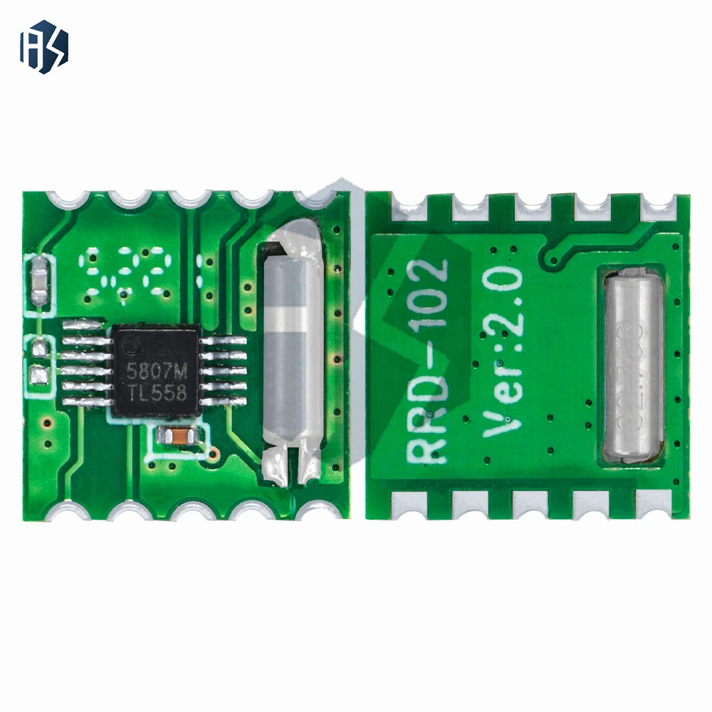RRD-102V2 0 FM Module RDA5807M Chip Wireless Stereo Radio Receiver Zpaxo