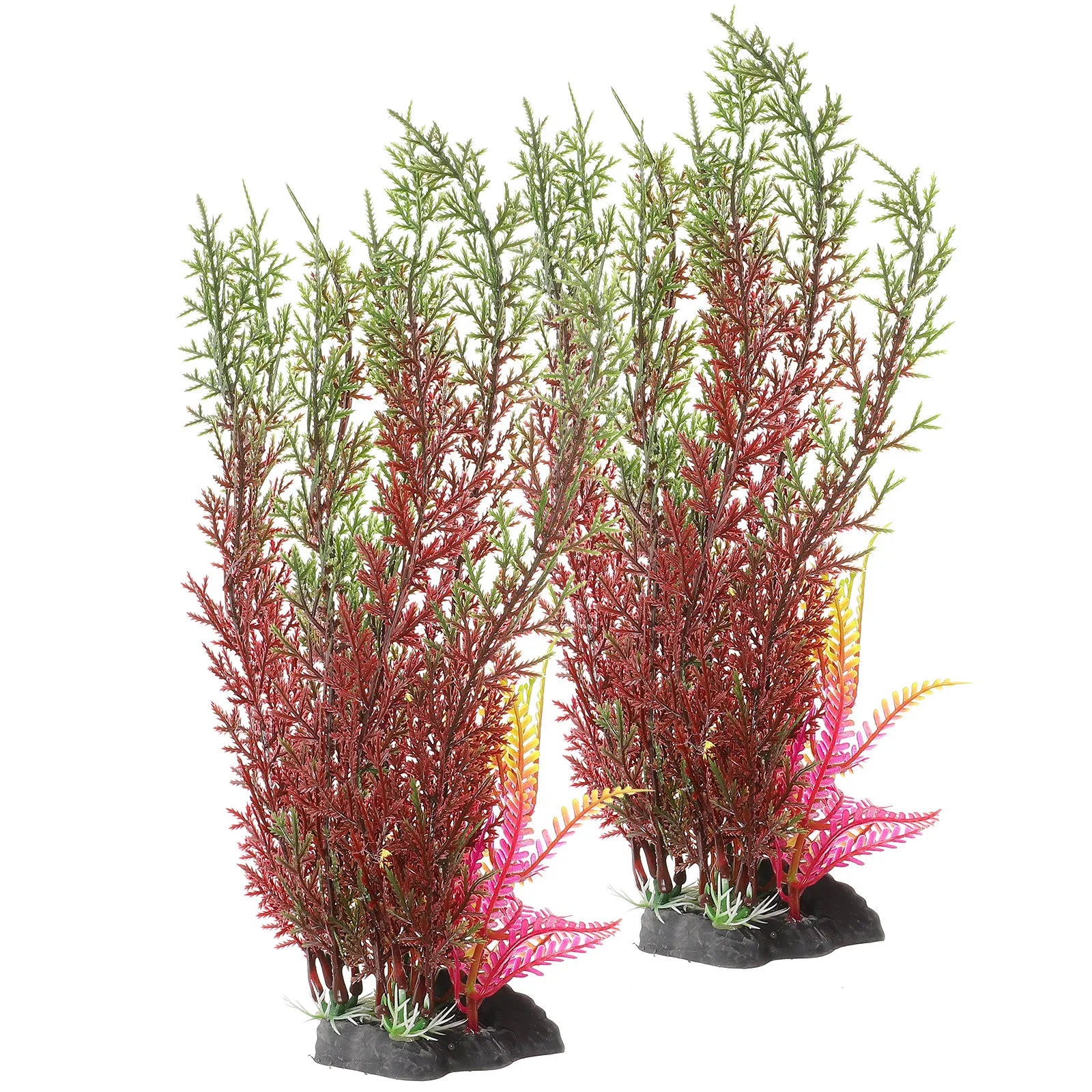 Compact Lightweight Fake Plants Fish Tank Aquarium Decor Beautiful