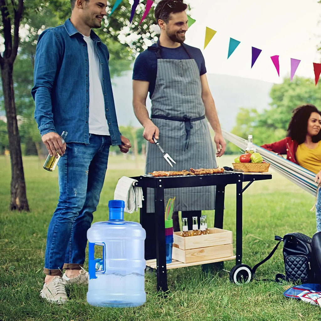 Multifunctional 7.5/5L Camping Water Storage Water Pitcher with Handle sturdy Canteen portable for Picnic Outdoor Hiking Camping Zpaxo