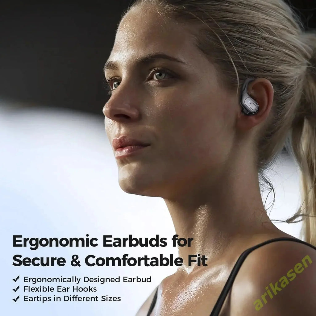 Bluetooth Headphones Wireless Earbuds 5 3 Sports 75H Playtime IPX7