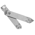 2 Pcs Stainless Steel Bottle Opener Magnetic Fridge Carabiner Key Silver Cap Soda Beer Vial Pharmacy Seal Openers Zpaxo Silver