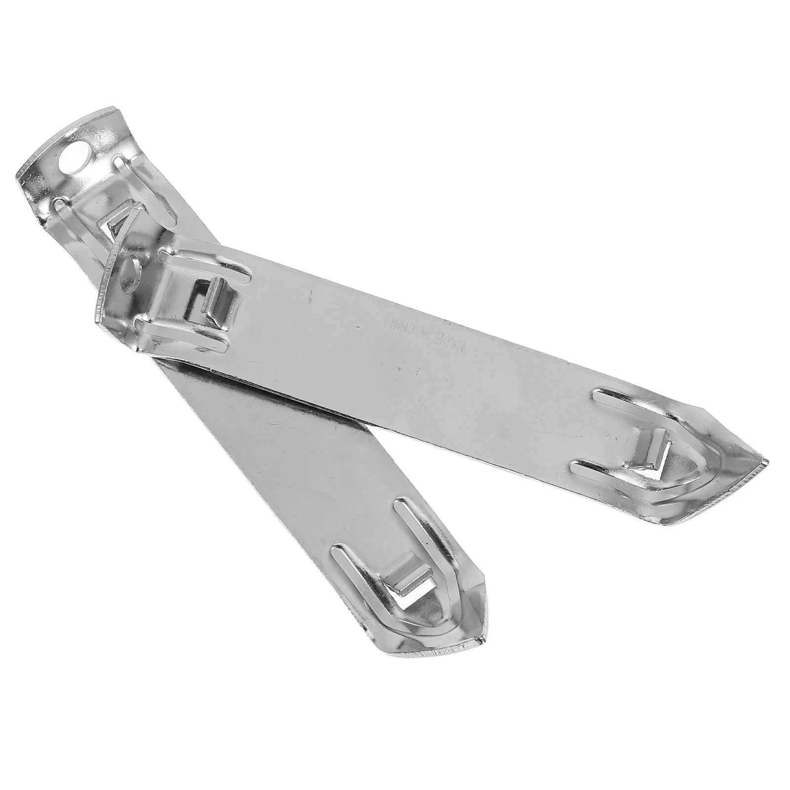 2 Pcs Stainless Steel Bottle Opener Magnetic Fridge Carabiner Key Silver Cap Soda Beer Vial Pharmacy Seal Openers Zpaxo Silver