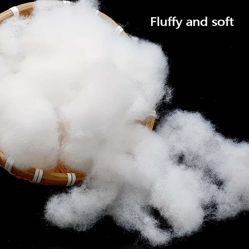 Soft Polyester Fiber Fill – Pillow & Cushion Stuffing Material Craft Fiber Fill Zpaxo 200g