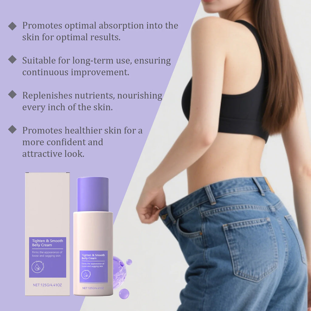Rose Belly Tightening Cream – Firm Skin & Reduce Stretch Marks Body Firming Cream Zpaxo