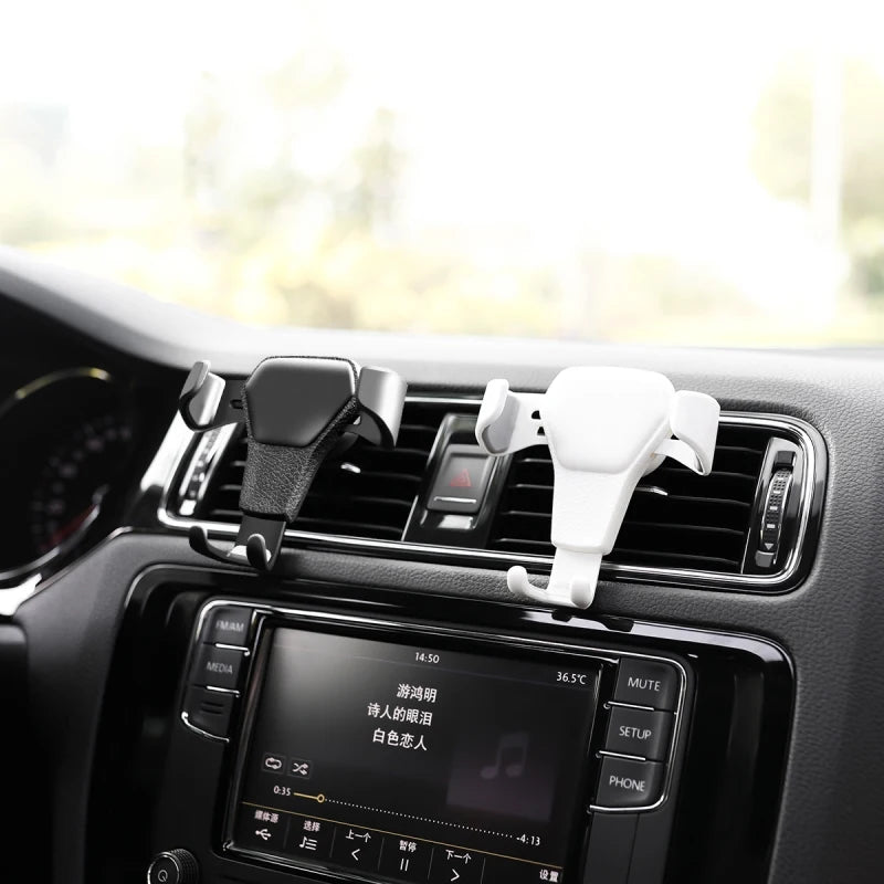 Gravity Car Holder For Phone Air Vent Clip Mount Mobile Cell Stand Smartphone GPS Support for iPhone 14 13 Huawei Xiaomi Samsung Zpaxo